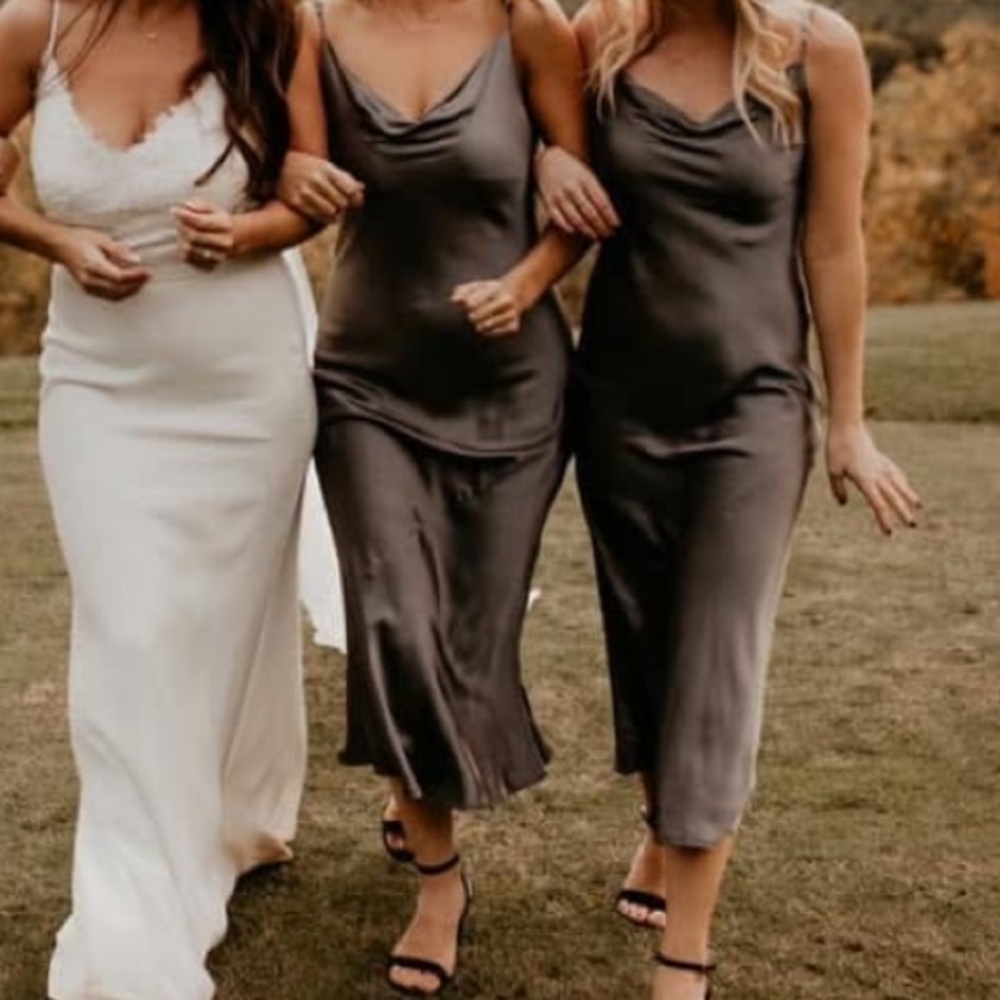 Size Medium Park & Fifth Satin slip dress